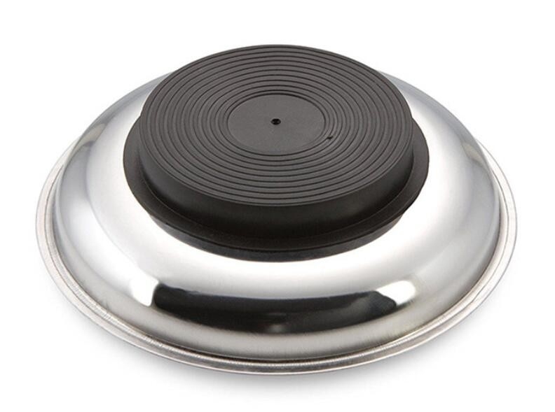 Runder magnetischer Schüssel-Edelstahl-Durchmesser 150mm hält Bolzen, Nüsse, Schrauben und Teile