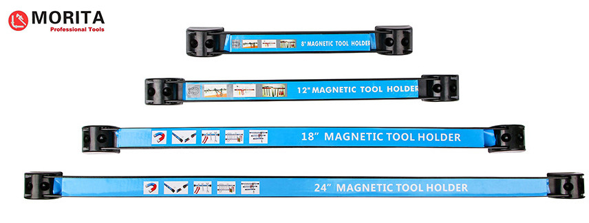 Magnetischer Werkzeughalter beansprucht Werkzeug-Stange mit Magnet-Holding-Schraubenzieher-Schlüssel-Werkzeugen 8&quot; 12&quot; 18&quot; 24&quot; stark