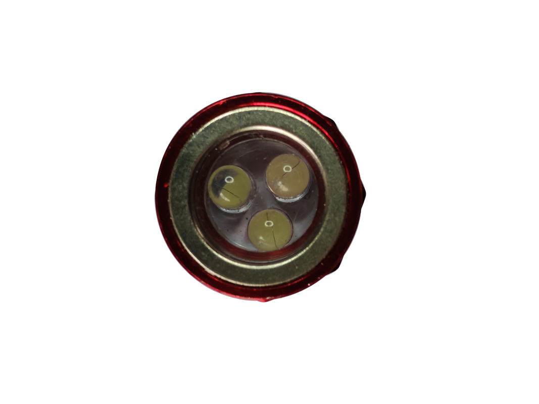 Teleskopische magnetische Taschenlampe mit 3 justierbarem weichem Hals-Magneten LED-Lampen-360-Degree auf beide Enden-rotem beleuchtendem Sammeln