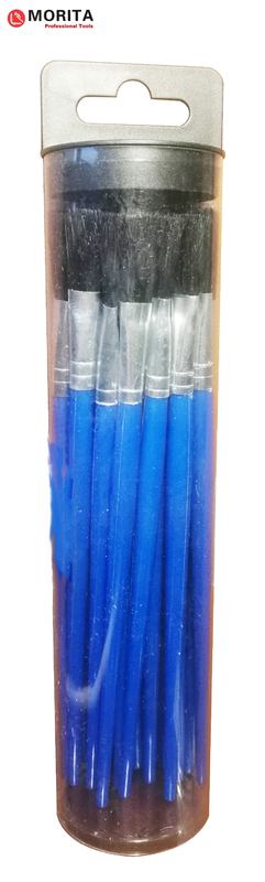 Fluss-Bürsten-Kunststoffgriff-Satz-Borste + schwarzer oder blauer zutreffender Plastikfluß oder Kleber der Längen-195mm auf zu gemeinsamem und Faden