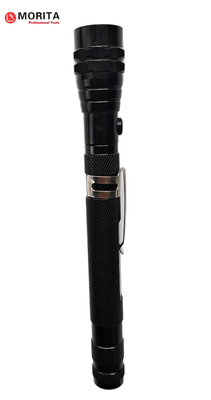 Sanitärwerkzeuge Teleskopische Magnet Taschenlampe mit 3 LED-Lampen 360° einstellbarer Magnetkopf Länge 550mm