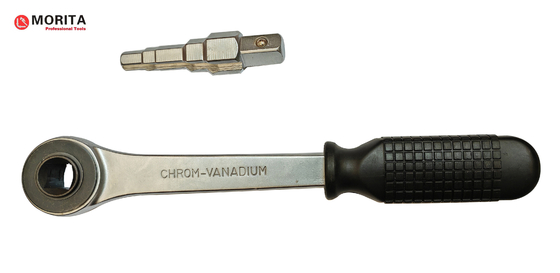 Rohrschlüssel Heizkörper Ratschett Spanner Set Cr-V Stahl Länge 270mm/10.5 " 2-in-1 Kopf