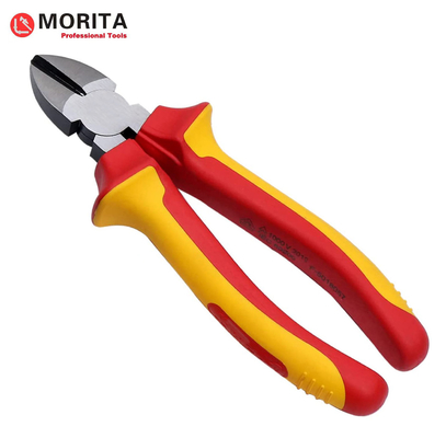 Isolierte Handwerkzeuge Diagonale Schnittzangen VDE 6&quot; 7&quot; HRC62