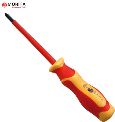 kaufen Isoliertes Handwerkzeug Schraubenzieher VDE Schlitze Phillips Pozi Spitze Chrom Vanadium Stahl 1000 V Wechselstrom Hohe Härte Mit Magnet online manufacture
