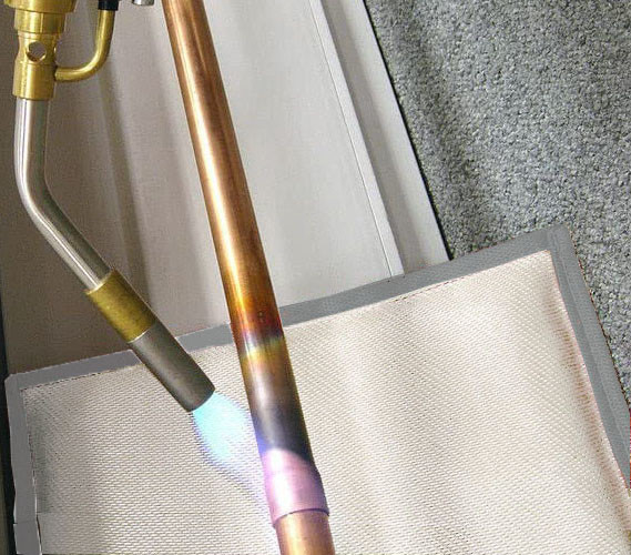 Brandsperre der Matte 290*200mm der multi Schicht lötende passend für eine breite Palette der Anwendungsaluminiumsilikonfaser