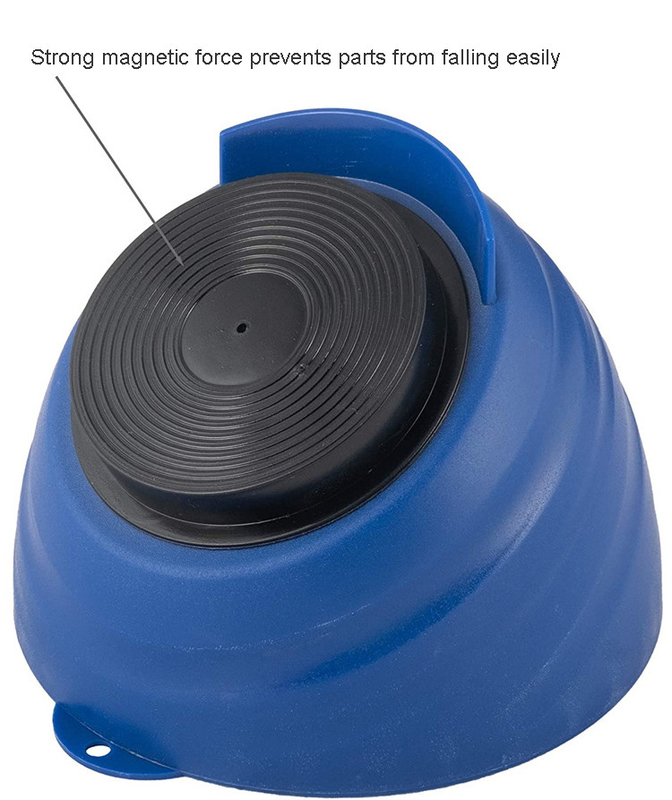 Klempnerwerkzeuge ABS Magnetschüssel ABS Material 109*78mm Halter Bolzen, Muttern, Schrauben und Teile