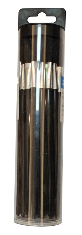 Flussbürste Kunststoffgriff Sanitärwerkzeuge Set Bristle Kunststoff Länge 195mm Aufwenden von Fluss oder Kleber auf Gelenke und Fäden