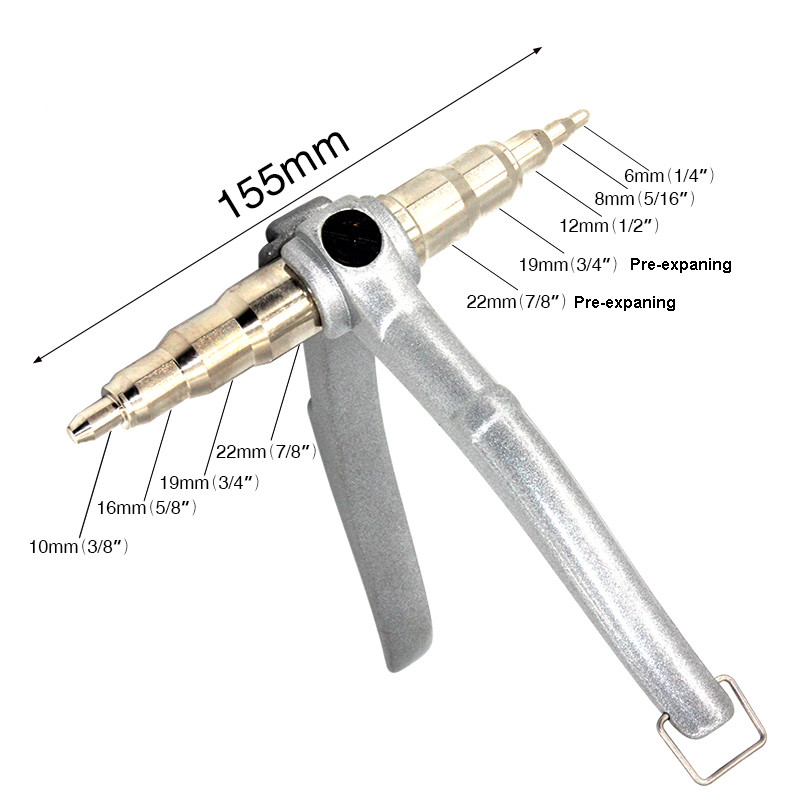 Klempnerwerkzeuge Integriertes Schlagwerkzeug mit Griff 1/4&quot;-7/8&quot;,6mm-22mm