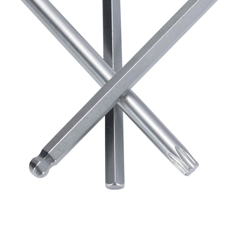 Schraubenzieher und Steckdosensatz T-Griff Allen Schlüssel CR-V Stahl Schlitten Phillips Pozi And Torx Extra Long Design Starke Torsion