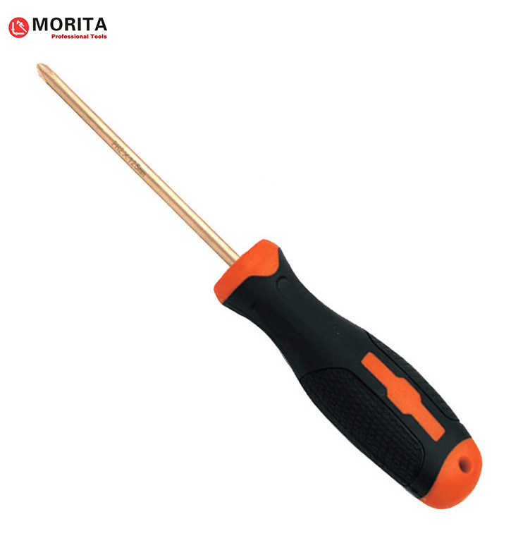 Schraubendreher ohne Funken, mit Schlitten Phillips, Pozi, Torx Beryllium Bronze oder Aluminium Bronze, bis zu HRC30