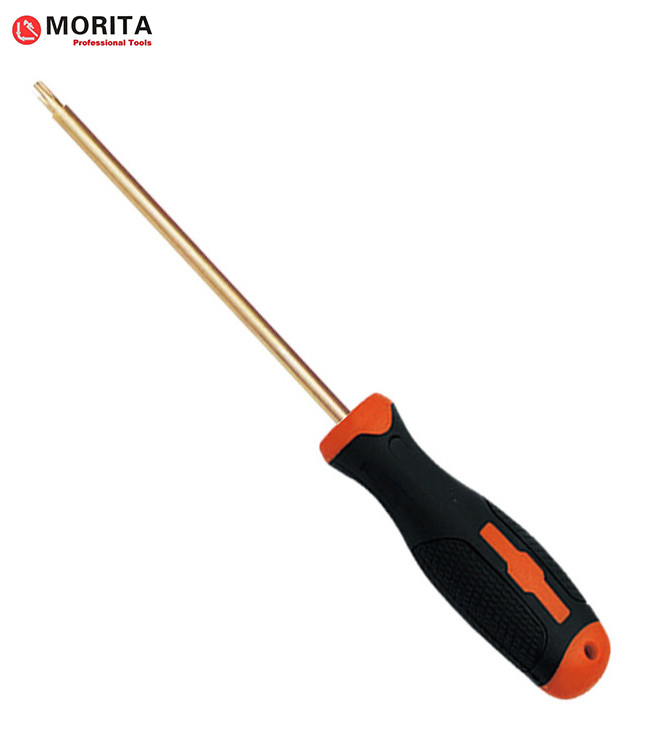 Schraubendreher ohne Funken, mit Schlitten Phillips, Pozi, Torx Beryllium Bronze oder Aluminium Bronze, bis zu HRC30