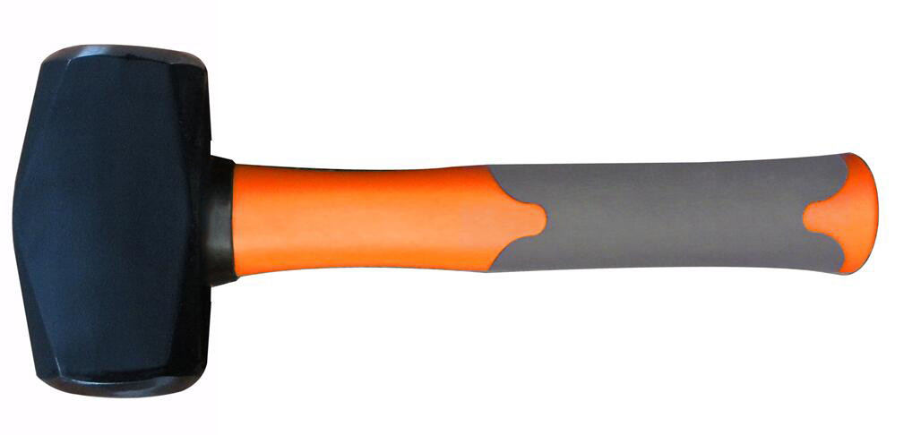 Hammer und Axt Kohlenstoffstahl Club Hammer mit Glasfaser Griff