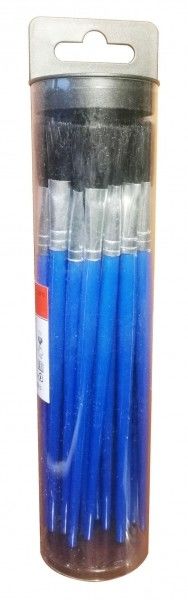 Sanitärwerkzeuge Kunststoffröhre mit Hanger Flussbürsten Massen mit blauem Kunststoffgriff 25 Stück