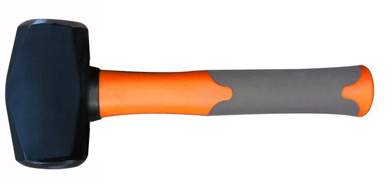 Hammer und Axt Kohlenstoffstahl Club Hammer mit Glasfaser Griff